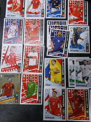 Lidl football cards new, pack of 39 pieces