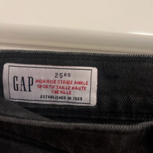 Gap high rise flare pants black like new