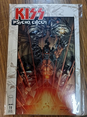 KISS Psycho Circus comic used, Image Comics