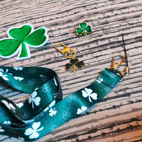 Panathinaikos set of 4 pieces with embroidered shamrock badge