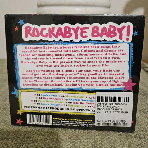 Rockabye Baby! Lullaby Renditions of Madonna CD new, sealed