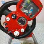 Children's simulator car like new