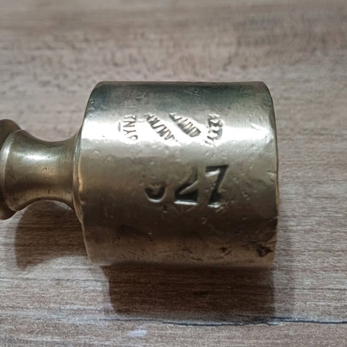 Bronze weight 100 dram used