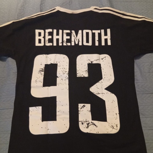 Behemoth shirt large size, A Deep, black