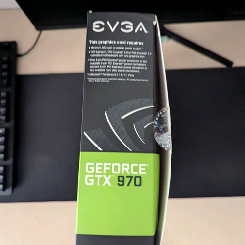 EVGA GeForce GTX 970 4GB FTW+ ACX 2 used office graphics card