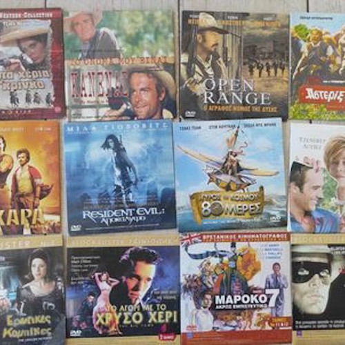 Foreign movies DVD like new, pack of 40