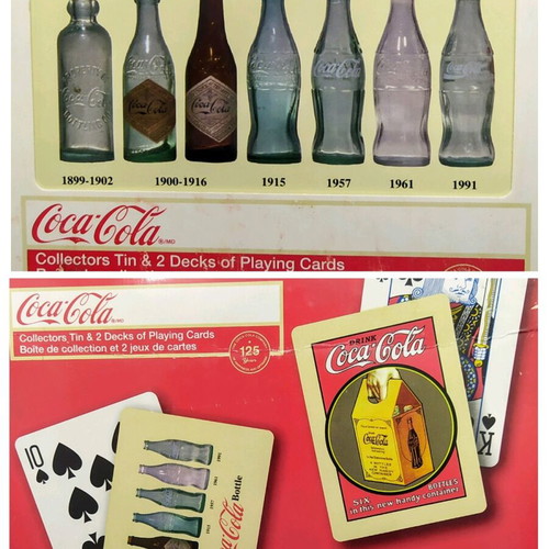 Collectible/Anniversary playing cards Coca-Cola/Bicycle