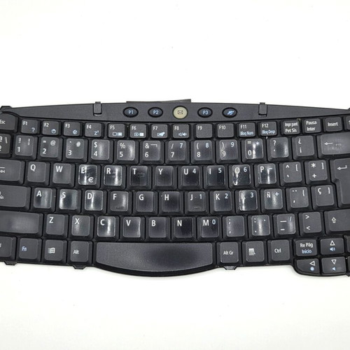 Acer TravelMate 360 laptop keyboard Spanish layout used