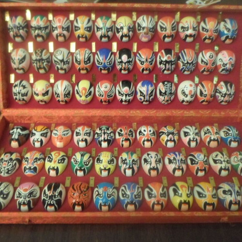 Beijing Opera Faces set of 66, like new