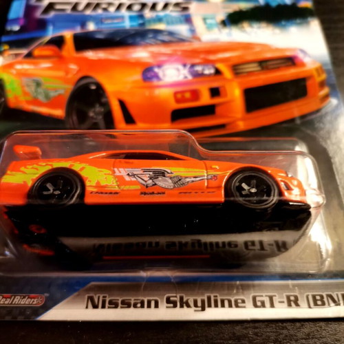 Nissan Skyline GT-R BNR34 Fast and Furious Hot Wheels new, sealed