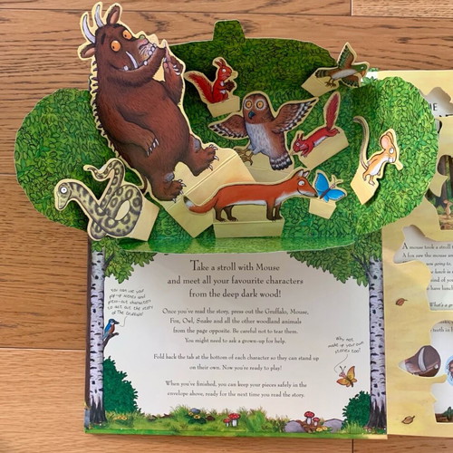 The Gruffalo Carousel Book pop-up children's book like new, English version