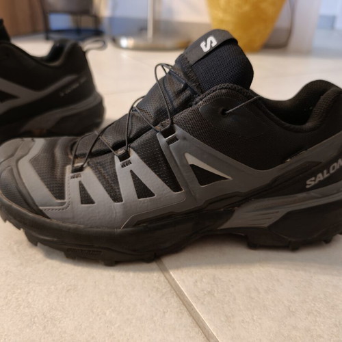 Salomon X Ultra 360 Low GTX shoes, black and grey, size 44
