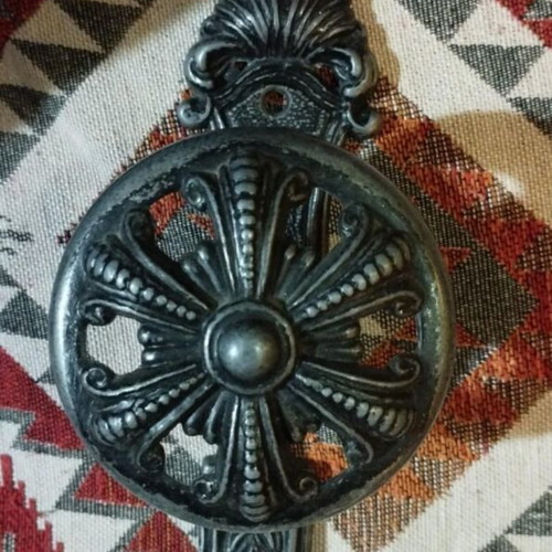 Vintage black coat hook new