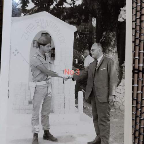 Photos of OTE Club Patras April 21, 1967 like new, black and white