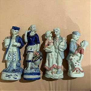 Vintage πορσελάνινα αγαλματάκια