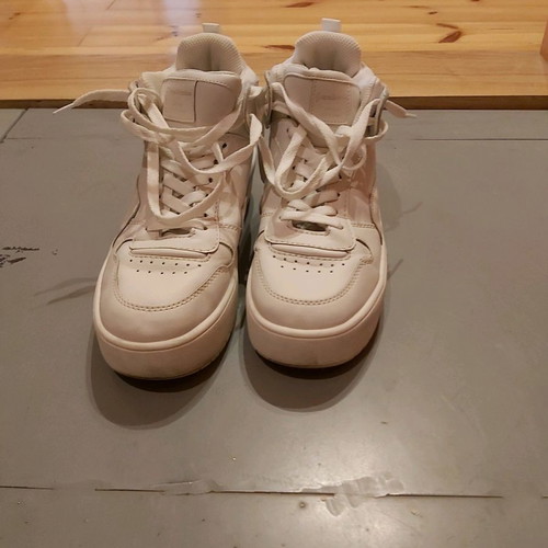 Stradivarius sneakers γυναικεία μεταχειρισμένα, λευκά, νούμερο 39