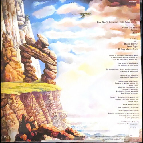 Yngwie Malmsteen Trilogy LP σαν καινούργιο, metal