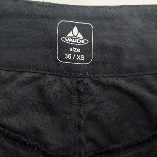 Vaude women's hiking shorts black xs-small like new