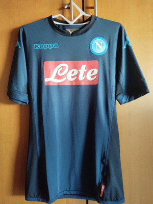 Napoli Third Jersey 2017-18 Like New, Authentic KOMBAT GARA