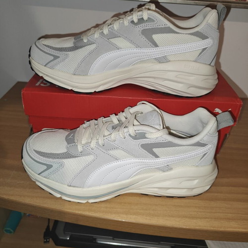 Puma Hypnotic LS sneakers new, white and grey, size 40