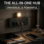 Smart Powerhub power strip new with USB ports and nightlight