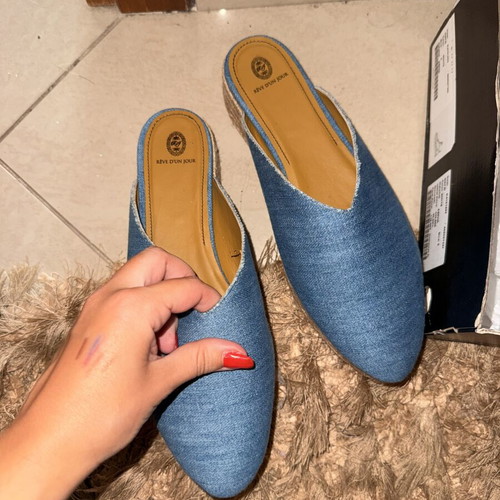 RÊVE D'UN JOUR blue platform shoes size 41