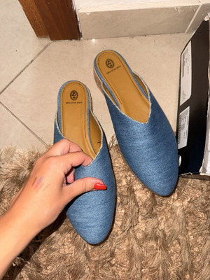 RÊVE D'UN JOUR blue platform shoes size 41