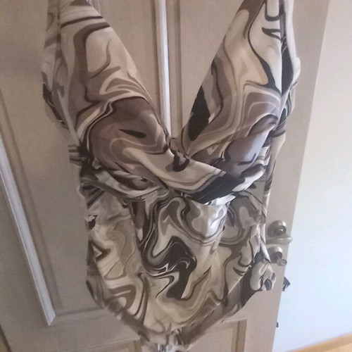 Calvin Klein women's one-piece swimsuit like new, white beige