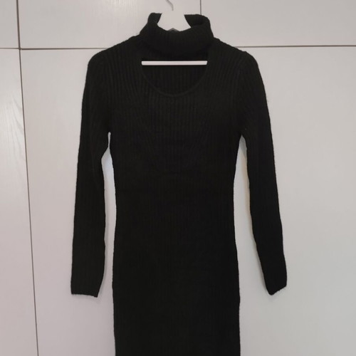 Tally Weijl knitted dress new black small