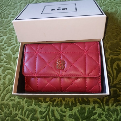 Kem wine red wallet
