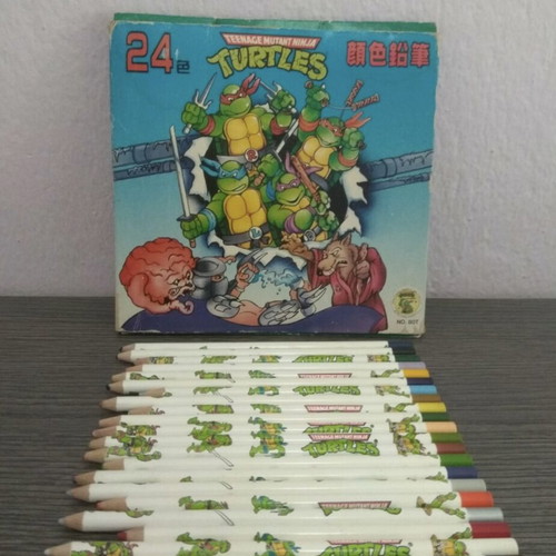 Teenage Mutant Ninja Turtles 1990 pencils used, rare