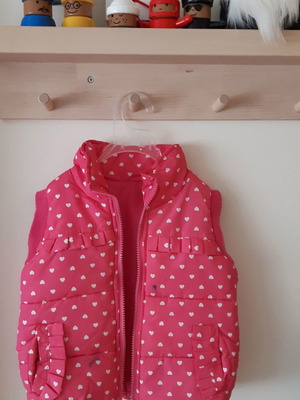 Baby sleeveless jacket used, moderate condition