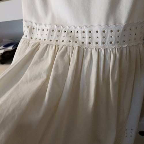 Red Valentino dress white like new, size 42 Italian