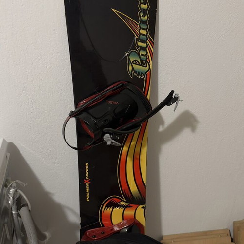 Palmer Circle Carbon 154 Snowboard set with Nitro bindings and bag