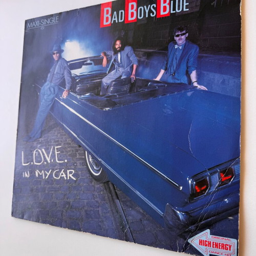 Bad Boys Blue Love In My Car 12" Maxi Single used, pop