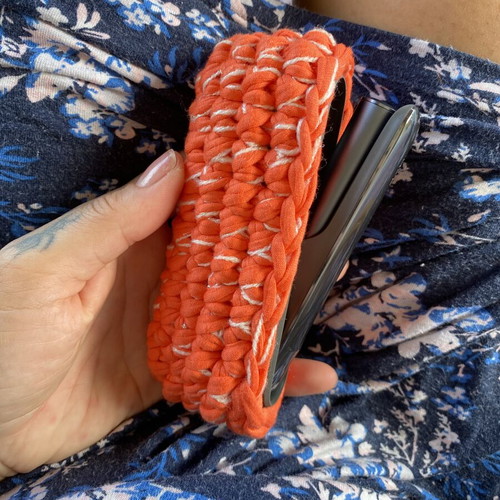 Knitted case for IQOS device new, handmade cotton
