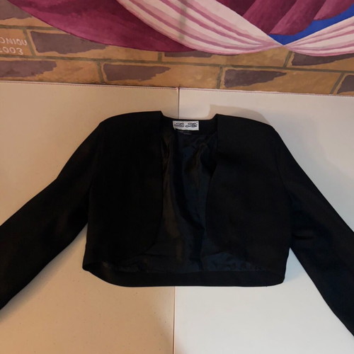 Zic Zac Black Bolero Jacket new, size large