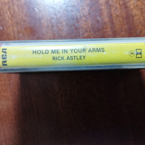 Rick Astley Hold Me In Your Arms cassette tape like new, 1987 pop