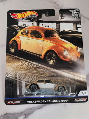 Hot Wheels VW Volkswagen Classic Bug Χρυσό Premium Cruise Boulevard καινούργιο