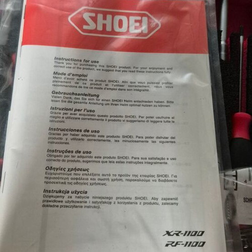 SHOEI XR-1100 helmet, brand new