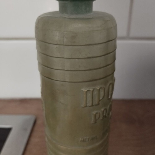 Vintage talc packaging used