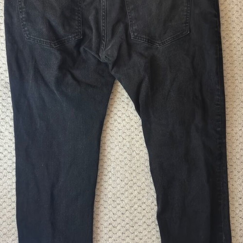 Bershka Black Denim Jeans Slim Fit Used