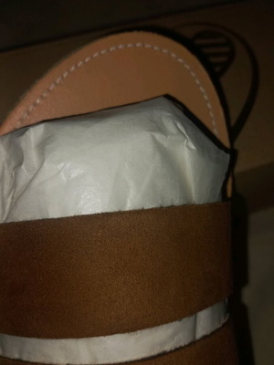 Summer Castor Sandals 39 Brown Suede Greek Made