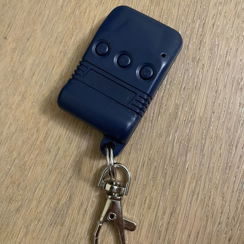 Three-button remote control