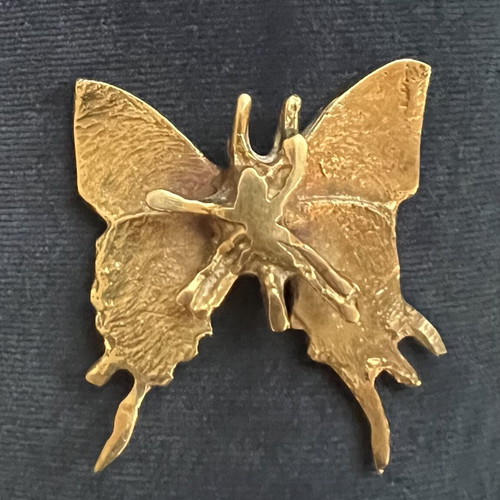 Decorative Butterfly from Collection of Solid Brass Items like new