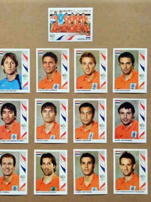 Panini World Cup 2006 Netherlands sticker set
