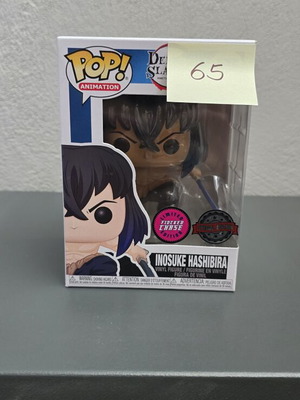 Inosuke Chase Flocked Funko Pop like new