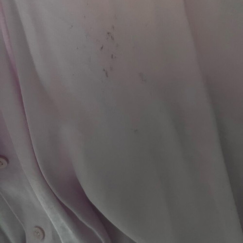 Lilac Zara shirt like new with slight stain, size M