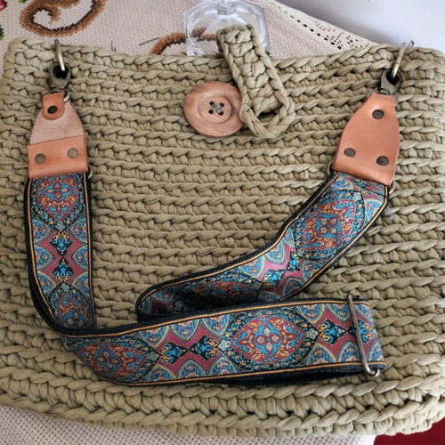 Handmade bag used, shoulder type