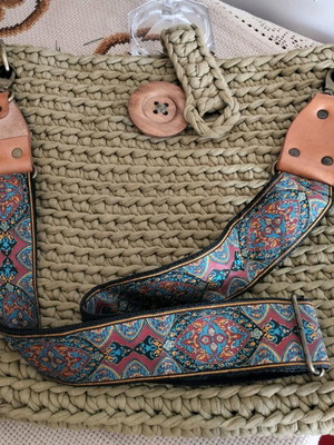 Handmade bag used, shoulder type